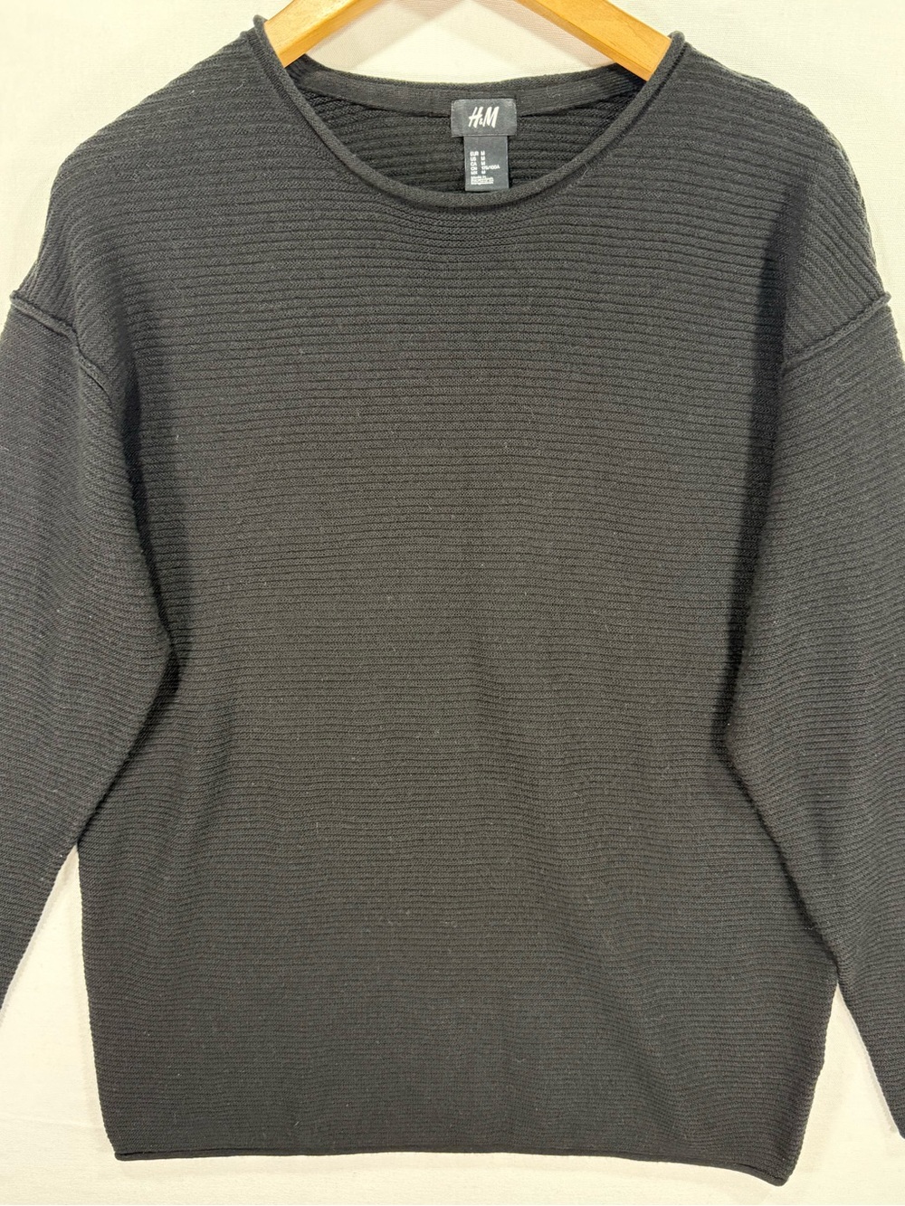 H&M Men's Ribbed Crewneck Sweater